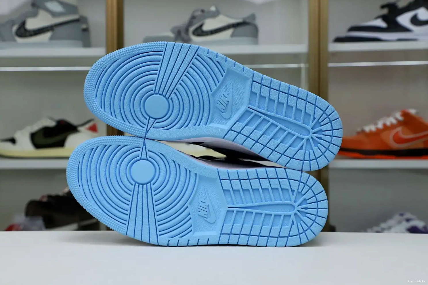 RETRO OG Kimikick 1 WMNS HIGH AIR 'BLUE CHILL' JORDAN 0808